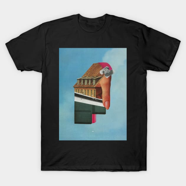 The City is Here for You to Use T-Shirt by collageartbyandrewmcgranahan